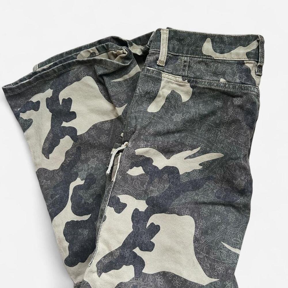Telepatia camo cargo pants wide